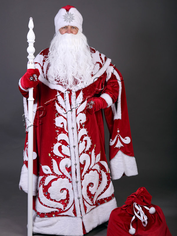 Дед Мороз Гребешок (красный бархат) от компании АРТ и ШОК