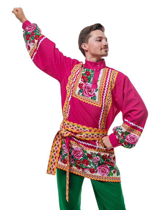 Народный костюм "Малиновая Русь"  мужской от компании АРТ и ШОК