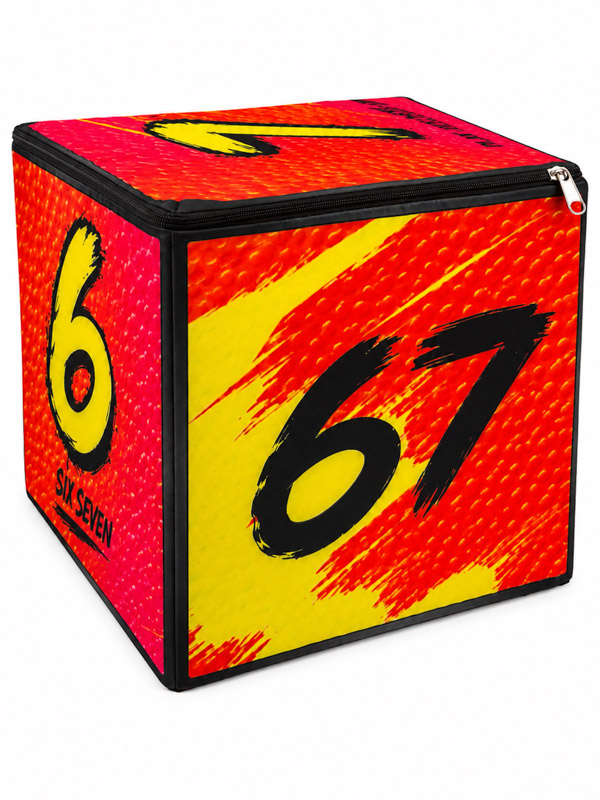 Кубик игральный "67" от компании АРТ и ШОК