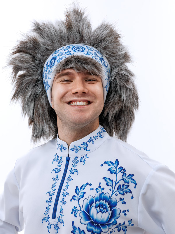 Костюм Ежика "Гжель" от компании АРТ и ШОК