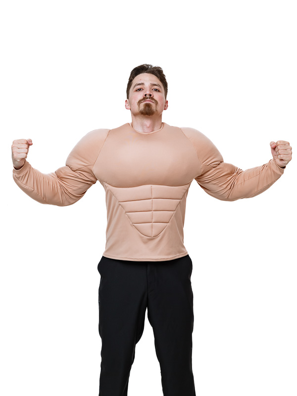 Накладное тело с мускулами "Качок" от компании АРТ и ШОК